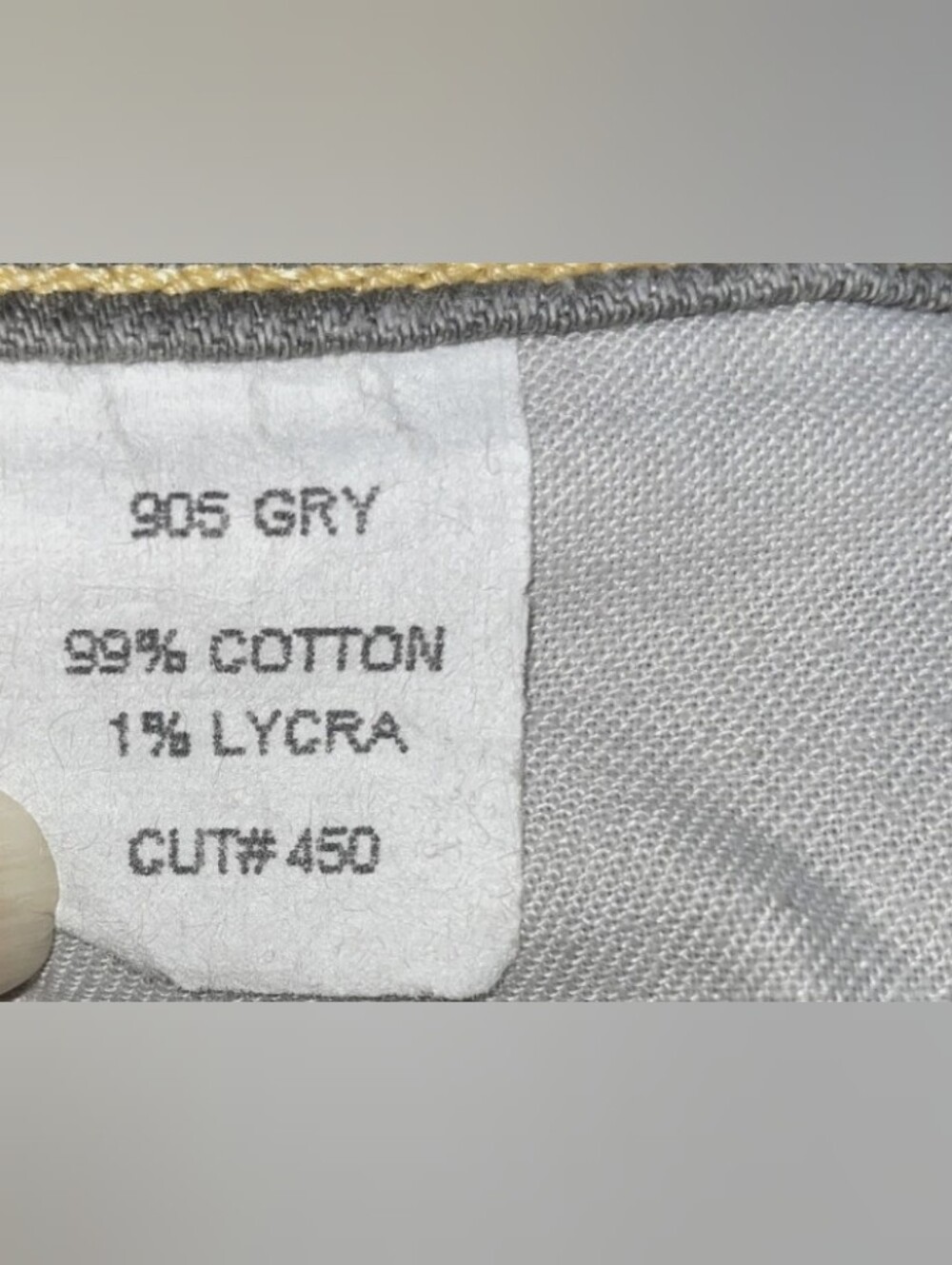 J Brand Light Gray Straight-Leg Jeans - Picture 2 of 3